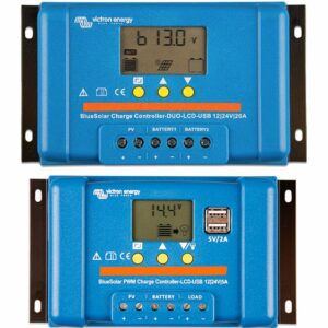 Bluesolar Pwm Duo-lcd&usb 12/24v-20a