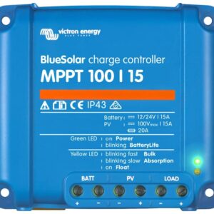 Controlador De Carga Solar Mppt Blue Solar 100/15 (12/24-15 A)