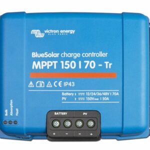 Controlador De Carga Solar Mppt Bluesolar  150/70-tr