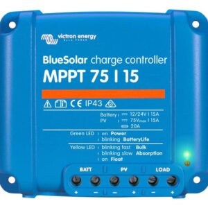 Controlador De Carga Solar Mppt Blue Solar 75/15 (12/24v-15a)