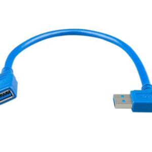 Usb Extension Cable 0,3m One Side Right Angle