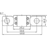 Mega-fuse 400a/32v 1