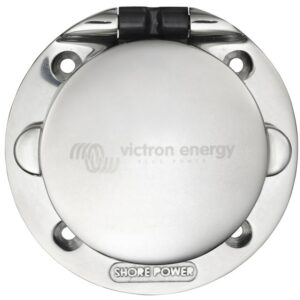 Enchufe Toma De Corriente 32a Acero Inoxidable Con Tapa