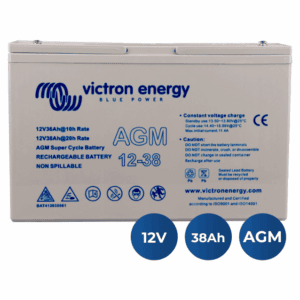 Batería Agm De Ciclo Profundo 12v/38ah