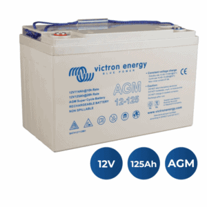 Batería Agm Super Cycle 12v/125ah (M8)