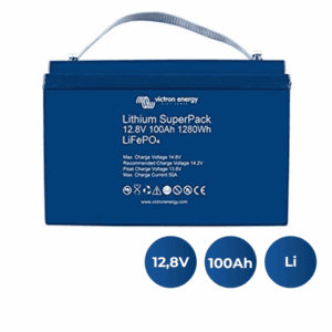 Batería Lithium Super Pack 12,8v/100ah (M8) Alta Corriente