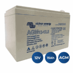 Batería Agm Super Cycle 12v/15ah (Faston-tab 6.3x0.8mm) 1