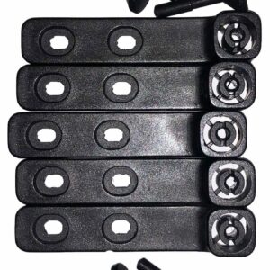 R-KIT CHIUSURA A PERNO OTTONE (5 PEZZI)