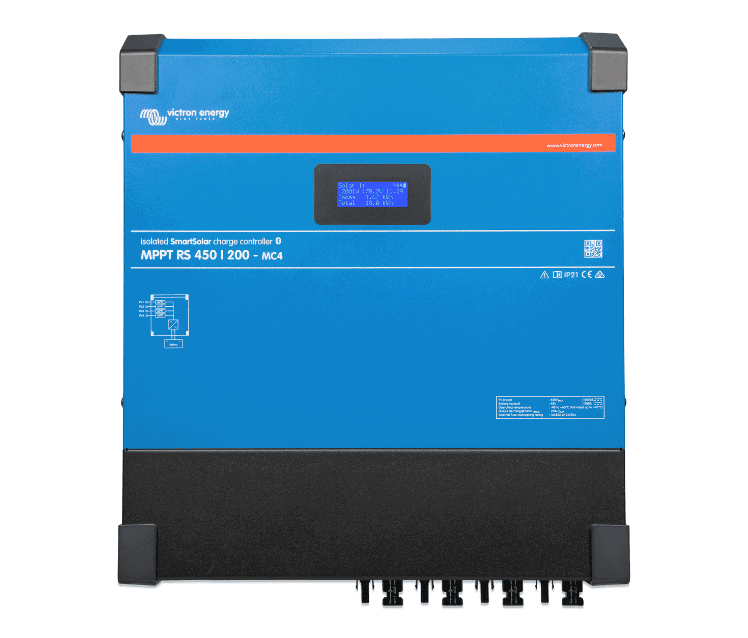 Controlador De Carga Solar Mppt Smartsolar Rs 450/200-mc4 1 Controlador De Carga Solar Mppt Smartsolar Rs 450/200-mc4