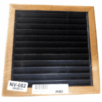 REJILLA DE ENTRADA DE AIRE 254x254 MM (10"x10") CON MARCO DE TEJA + FILTRO 1