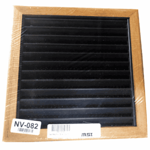 REJILLA DE ENTRADA DE AIRE 254x254 MM (10"x10") CON MARCO DE TEJA + FILTRO