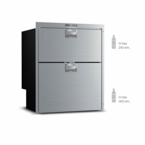 DW210 OCX2 DTX IM CONGELADOR-REFRIGERADOR DE DOBLE CAJÓN CON MÁQUINA DE HIELO (182L)