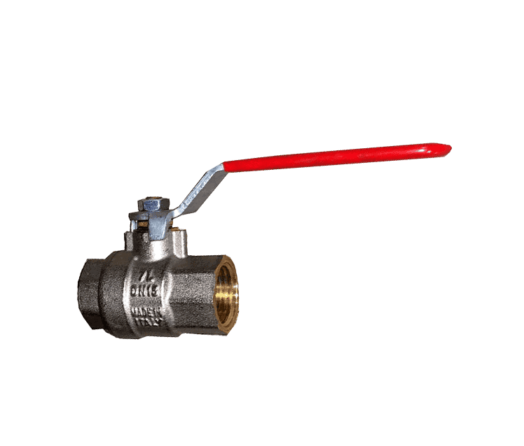 VALVULA DE ESFERA LATON/ACERO 1/2' F/F 1 VALVULA DE ESFERA LATON/ACERO 1/2' F/F