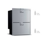 DW180 OCX2 RFX NEVERA-REFRIGERADOR DE DOBLE CAJÓN (144L) 1