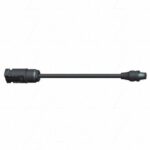 Solar Adapter Cable Mc4 Female To Mc3 Male,l 15 Cm 1