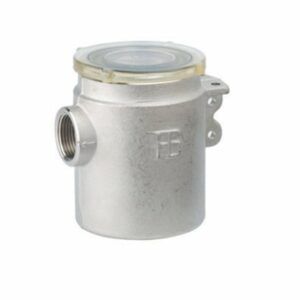 COLADOR DE AGUA DE MAR DE LATÓN NIQUELADO 1/2" F/F