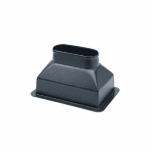 PARRILLA DE SUMINISTRO DE AIRE DE 2 VÍAS 203x102MM (8"x4") CON MARCO BLANCO