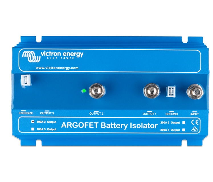 Argofet 100-2 Dos Baterías 100a 1 Argofet 100-2 Dos Baterías 100a