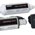 Juego de filtración de agua - ALDE Aqua Clear UV-C LED + juego de filtración de carbón incl. panel LED 1