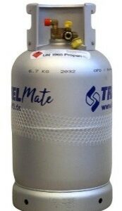 Botella de Aluminio 7,5Kg Recargable de Glp